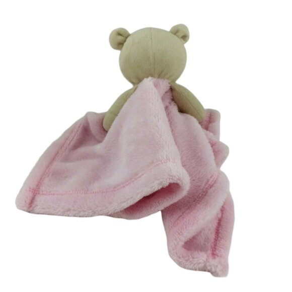 Baby Gear Pink Lovey Plush Teddy Bear I Love Heart Hugs Security Blanket AS IS - Picture 2 of 12